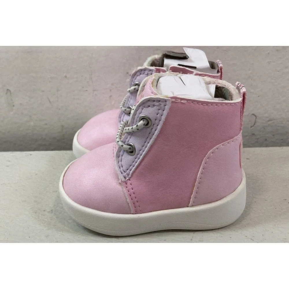 UGG Kristjan Infant Pink High Top‎ Sneakers Size 0/1 NWT